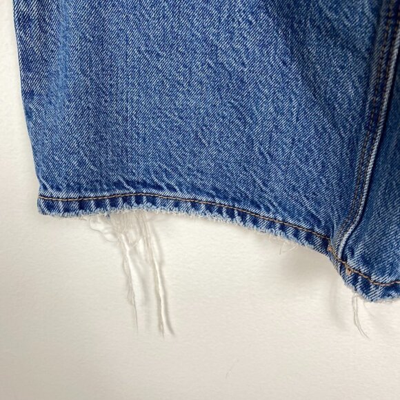 American Eagle 90s Flare Jeans High Rise Easy Bree - Picture 6 of 10